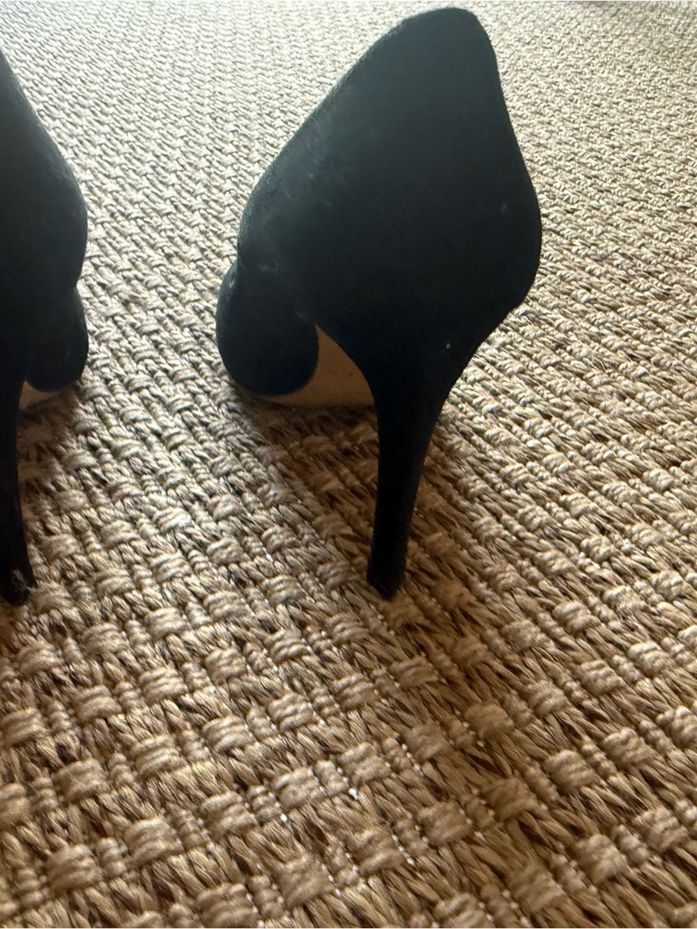 Sandro Black Pointed-Toe Stiletto Pumps - Picture 5 of 7